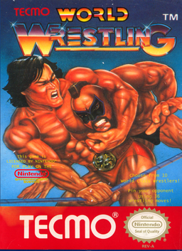 Tecmo World Wrestling (Europe) box art